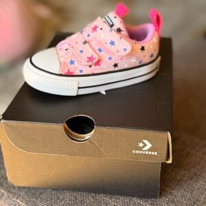 Converse Kids' Pink Star Sneakers